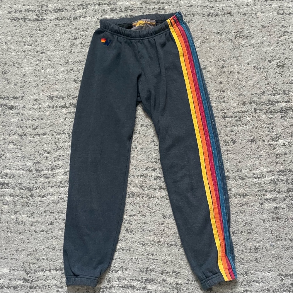 Aviator Nation 5 Stripe Sweatpants